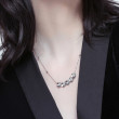 Dámský ocelový náhrdelník s krystaly Swarovski Brosway Ikebana BKE07