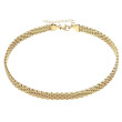 Pozlacený náhrdelník choker chirurgická ocel NSS1041