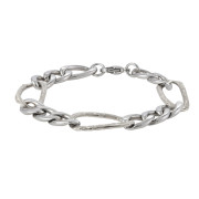 Pánský náramek figaro z chirurgické oceli Genco GBSS231ST