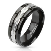 Ocelový prsten 2380