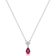 Dámský náhrdelník se zirkony Brosway Fancy Passion Ruby FPR111