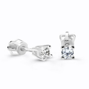 Diamantové náušnice z bílého zlata DZ61062-30-00-X-2