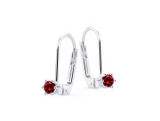 Náušnice z bílého zlata visací Z8012-55-40-X-2