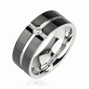 Ocelový prsten Spikes 1653