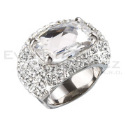 Masivní stříbrný prsten s kamínky 735800.1 crystal