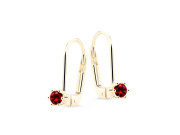 Dámské zlaté náušnice visací Z8012-55-40-X-1