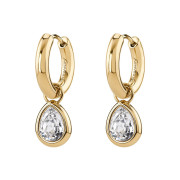 Pozlacené náušnice z chirurgické oceli Brosway Symphonia BYM216