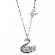 Elegantní stříbrný náhrdelník 12034.1