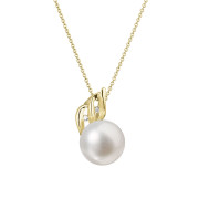 Zlatý perlový náhrdelník 92PB00038