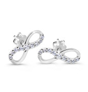 Briliantové náušnice z bílého zlata DZ60149-30-00-X-2