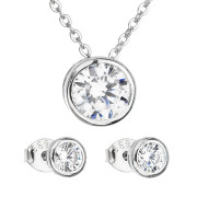stříbrný náhrdelník a náušnice 19006.1