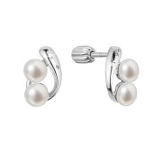 Luxusní perlové náušnice  21087.1B