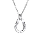 Moderní přívěsek z chirurgické oceli + řetízek GPSS1644