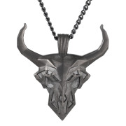 Stylový přívěsek z chirurgické oceli + řetízek PSS1310