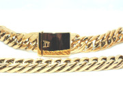 Zlatý řetěz z chirurgické oceli WJHN156
