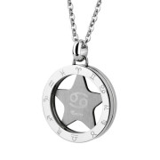 Přívěsek se znamením Rak z chirurgické oceli PSS62