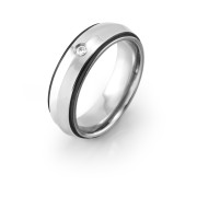 Ocelový prsten MCRSS018