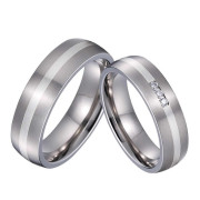 Svatební prsteny se zirkony SPPL036