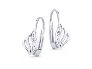 Visací náušnice z bílého zlata DZ8024-55-00-X-2