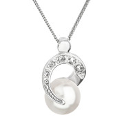 Dámský náhrdelník s perlou Swarovski 32048.1 