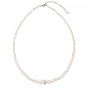 perlový náhrdelník s kamínky Preciosa 32006.1