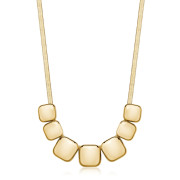 Zlatý náhrdelník z chirurgické oceli Brosway MUSE BUE04