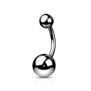 Piercing do břicha z titanu SET23N01-1