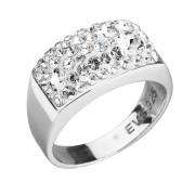 Dámský prsten s kamínky Swarovski 35014.1 krystal