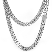 Moderní náhrdelník z chirurgické oceli WJHN234