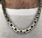Masivní náhrdelník z chirurgické oceli WJHN120