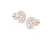 Náušnice z růžového zlata se zirkony Z6413-1988RCZ