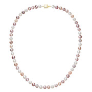 Perlový náhrdelník z říčních perel 922004.3/9268A multi
