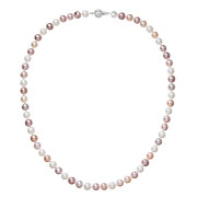 Perlový náhrdelník z říčních perel 822004.3/9272B multi