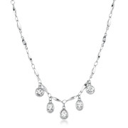 Ocelový náhrdelník s kamínky Brosway Symphonia BYM201