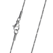 Jemný ocelový řetízek na krk NSSC124ST