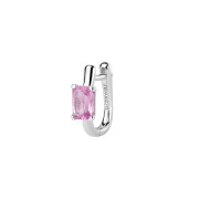 Stříbrná náušnice se zirkonem Brosway Fancy Vibrant Pink FVP07