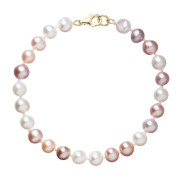 Perlový náramek z říčních perel 923004.3/9260 multi