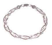 Dámský náramek stříbrný 304640