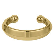 Pozlacený náramek bangle z chirurgické oceli MBSG38GD
