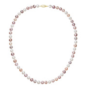 Perlový náhrdelník z říčních perel 922004.3/9271A multi