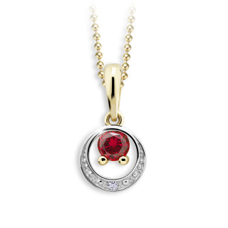 Přívěsek pro děti C1997Z-Ruby Dark