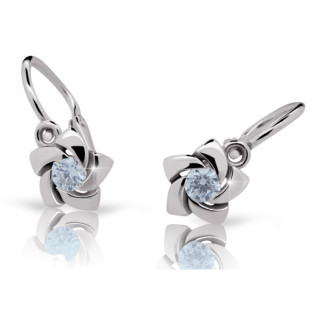 Dětské náušnice Cutie Jewellery C2201B Arctic Blue 