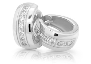 Stříbrné náušnice kroužky 2223