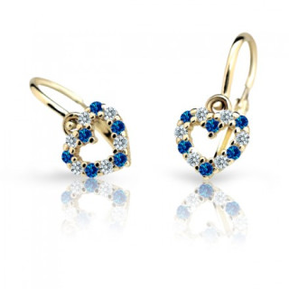 Náušnice pro miminka Cutie C2157Z-Dark Blue