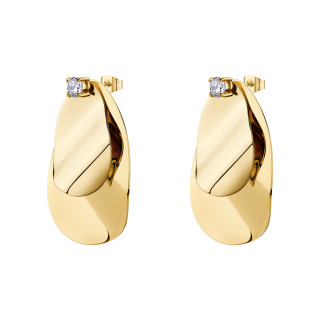 Pozlacené visací náušnice Brosway BLOOM BOM24