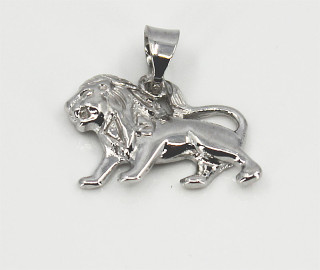 Přívěsek se znamením Lva stříbrný 308525004