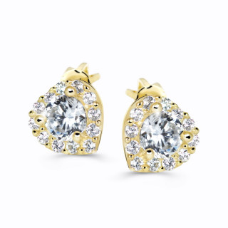 Zlaté náušnice s diamanty DZ60231-30-00-X-1