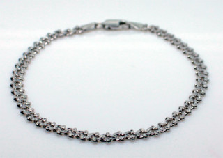 Stříbrný náramek na ruku 304985