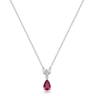 Dámský náhrdelník se zirkony Brosway Fancy Passion Ruby FPR111