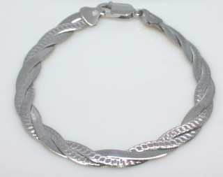 Stříbrný náramek na ruku pro ženy 304256